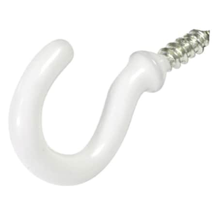 Aceds 0.88 in. Vinyl Cup Hook White, 60PK 5669122